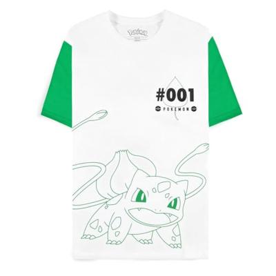 Pokémon - Bulbasaur - Men's Short Sleeved T-shirt Pokémon - Bulbasaur - Men's Short Sleeved T-shirt