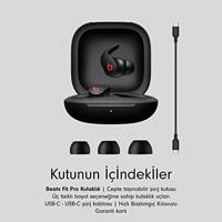 Beats Fit Pro - echt draadloze oordopjes met ruisonderdrukking, IPX4 beschermingsklasse, compatibel met Apple en Android, Bluetooth® in klasse 1, ingebouwde microfoon, zwart - thumbnail