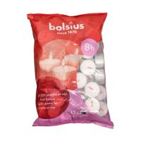 Bolsius Theelichten 8 Branduren 45 Stuks Wit - thumbnail