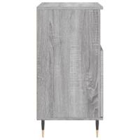 Dressoir 60x30x75 cm bewerkt hout grijs sonoma eikenkleurig - thumbnail