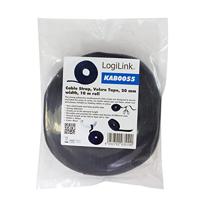 LogiLink KAB0055 kantoortape 10 m Zwart 1 - thumbnail