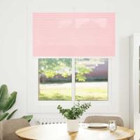 Pliss rolgordijn 105x150cm stofbreedte 104,4cm polyester roze - thumbnail