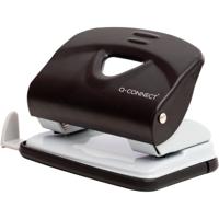 Q-CONNECT Light Duty perforator, metaal, 20 blad, zwart - thumbnail