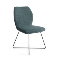 Jesper Home Eetkamerstoel 'Ikata' Cross Black, kleur Merry Mermaid - thumbnail