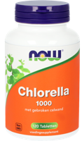 NOW Chlorella 1000mg Tabletten - thumbnail