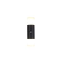 Searchlight WandlampColorado dubbel zwart met sensor - 39230BK-PIR - thumbnail