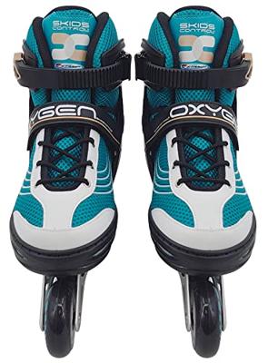 Verstelbare semi-zachte inline skate - maat 42-45 - SKIDS CONTROL OXYGEN - OX794303