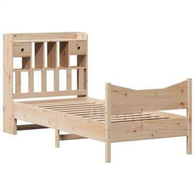 Bedframe zonder matras massief grenenhout 90x200 cm