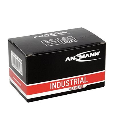 Ansmann Industrial 9V batterij (blok) Alkaline 9 V 10 stuk(s)