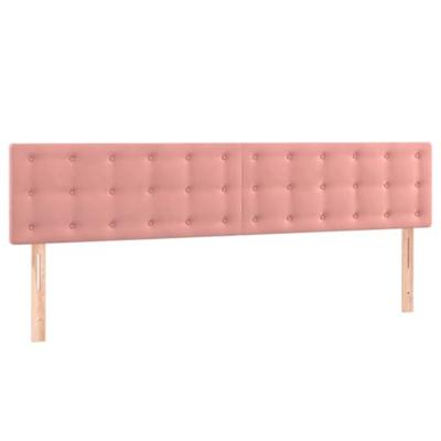 Bedframe zonder matras 120x190 cm fluweel roze
