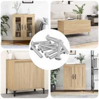 VidaXL Vergrendelingsschroef 2647 pcs zilver staal - thumbnail