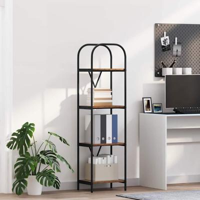 Boekenkast Oud hout 40 x 30 x 146 cm Bewerkt hout Boekenkast Oud hout 40 x 30 x 146 cm Bewerkt hout