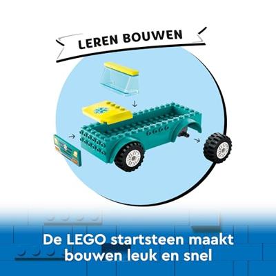 Lego city 60403 ambulance en snowboarder - thumbnail