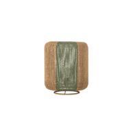 Lyora TafellampDena Ø 33cm bruin met groen - 9586612 - thumbnail