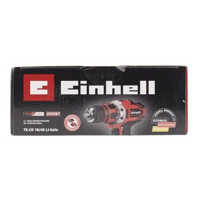 Einhell Power X-Change TE-CD 18/40 Li-Solo 4513925 Accu-schroefboormachine 18 V Li-ion Zonder accu Einhell Power X-Change TE-CD 18/40 Li-Solo 4513925 Accu-schroefboormachine 18 V Li-ion Zonder accu