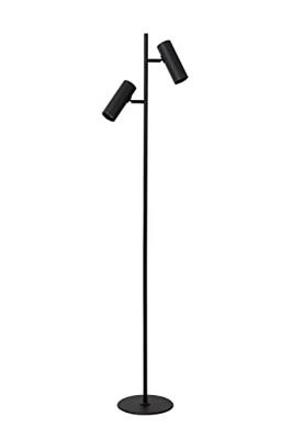 Lucide CLUBS - Vloerlamp - 2xGU10 - Zwart