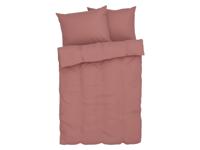 LIVARNO home Muslin beddengoed, met 2 kussenslopen (Lichtroze) - thumbnail