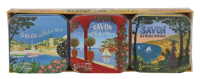 La Savonnerie De Nyons Soap Bar Set 3 Pcs - Mediterran. Lake 300 g - thumbnail