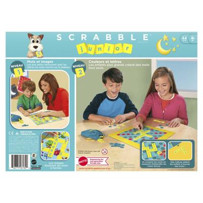 Mattel Junior scrabble bordspel (franstalig)