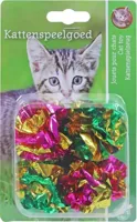Boon Kattenspeelgoed Crinkelbal Multicolor 4st - thumbnail