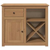 Dressoir met lade Panama 93x40x80 cm massief grenenhout - thumbnail