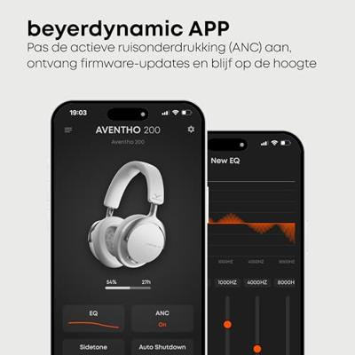 Beyerdynamic Aventho 200 Over-ear hoofdtelefoon Zwart