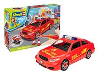 Revell Junior Kit Fire Chief Car - thumbnail