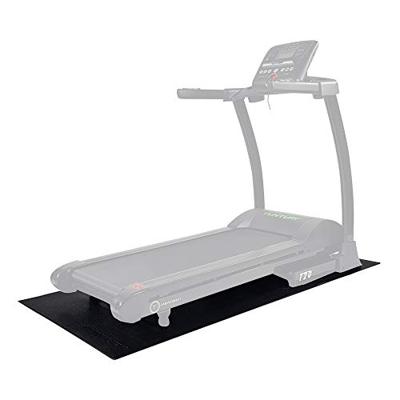 Tunturi Roeitrainer mat - Vloerbeschermmat - 227 x 90 x 0,4 cm - Zwart