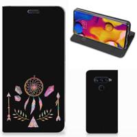 LG V40 Thinq Magnet Case Boho Dreamcatcher - thumbnail
