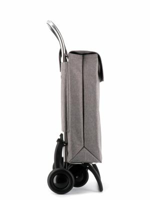 Winkelwagen Rolser sbelta tweed 4.2 Grijs Opvouwbaar