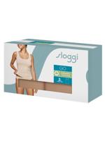 2-pack dames hemden GO brede band - Biologisch katoenen dames onderhemd - Ronde hals - thumbnail