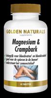 Golden Naturals Magnesium & crampbark 60 Tabletten - thumbnail