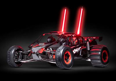 Traxxas Funco Pro Scale Replica Rood Brushless RC auto Elektro Sand Buggy Voorwielaandrijving RTR 2,4 GHz