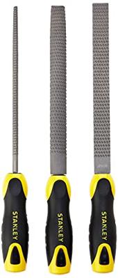 Stanley Handgereedschap 3delige set rasp bastaard 200mm - 0-22-477
