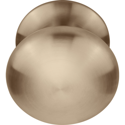 Formani | Voordeurknop LB65V Vast op Rozet | PVD licht brons Formani | Voordeurknop LB65V Vast op Rozet | PVD licht brons