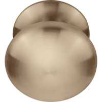 Formani | Voordeurknop LB65V Vast op Rozet | PVD licht brons - thumbnail