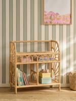 Opbergmeubel van rotan SOLEIL hout - thumbnail