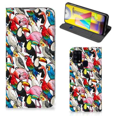 Samsung Galaxy M31 | Hoesje maken | Birds Samsung Galaxy M31 | Hoesje maken | Birds