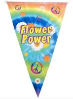 Vlaggenlijn Flower Power (5m) - thumbnail