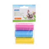 Nobleza Hondenpoepzakjes - 3 Rollen - 45 Poepzakjes - Kleurenmix - thumbnail