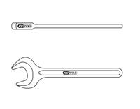 KS Tools 5170541 517.0541 Enkelvoudige steeksleutel Sleutelbreedte (metrisch) 41 mm - thumbnail
