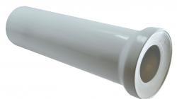 ABU closetaansluiting recht 110 mm lengte 400 mm wit ABU closetaansluiting recht 110 mm lengte 400 mm wit