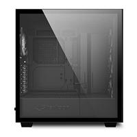 Sharkoon Rebel C50 Black RGB midi tower behuizing - thumbnail