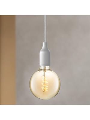 Light depot - strijkijzersnoer 1,5 meter - zilver - Outlet