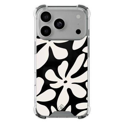 iPhone 17 Pro shockproof hoesje - Noir bloom iPhone 17 Pro shockproof hoesje - Noir bloom