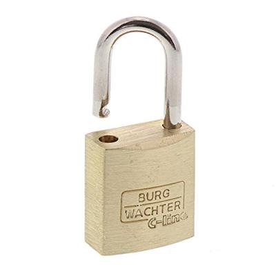 Burg Wächter 4er Set Quadro 222 15 SB Hangslot Gelijksluitend Messing Sleutelslot
