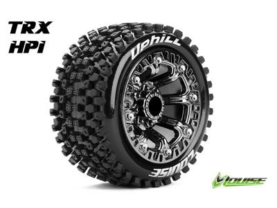 Louise ST-UPHILL Banden Set - Soft - 2.2" Velgen Black Chrome - Hex 12mm