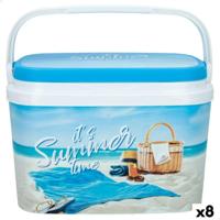 Pingpongset Aktive Summer Beach Plastic 6 L 29 x 20 x 19,5 cm (8 Stuks) - thumbnail