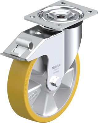 Blickle L-ALTH 200K-FI Zwenkwiel met rem Wieldiameter: 200 mm Draagvermogen (max.): 400 kg 1 stuk(s) Blickle L-ALTH 200K-FI Zwenkwiel met rem Wieldiameter: 200 mm Draagvermogen (max.): 400 kg 1 stuk(s)