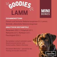 Chewies Hondensnacks, training, mini lam, enkeltje, 125 g, hondensnacks, suikervrij en met een hoog vleesgehalte, ideaal als trainingsstraktatie voor je hond - thumbnail